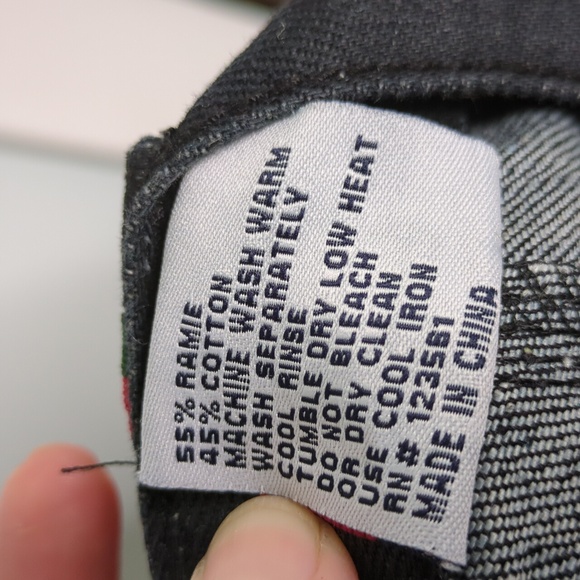 Men's Vintage Brooklyn Basement black skater jeans - Picture 7 of 7